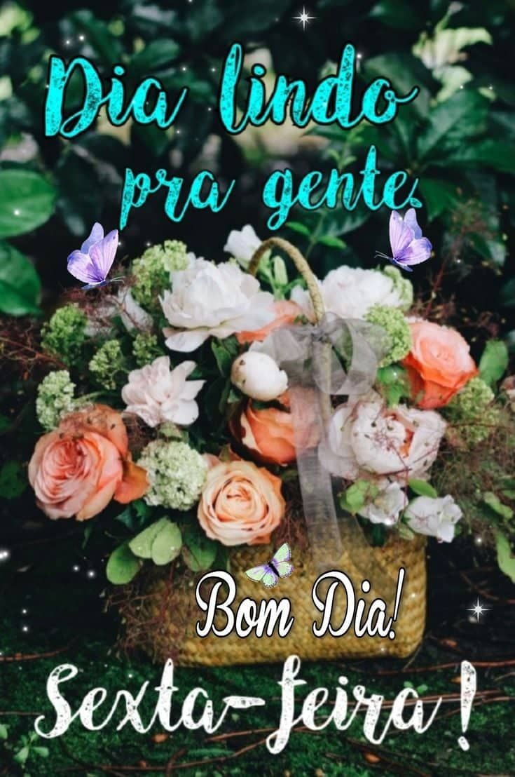 Desejo um lindo dia de sexta feira