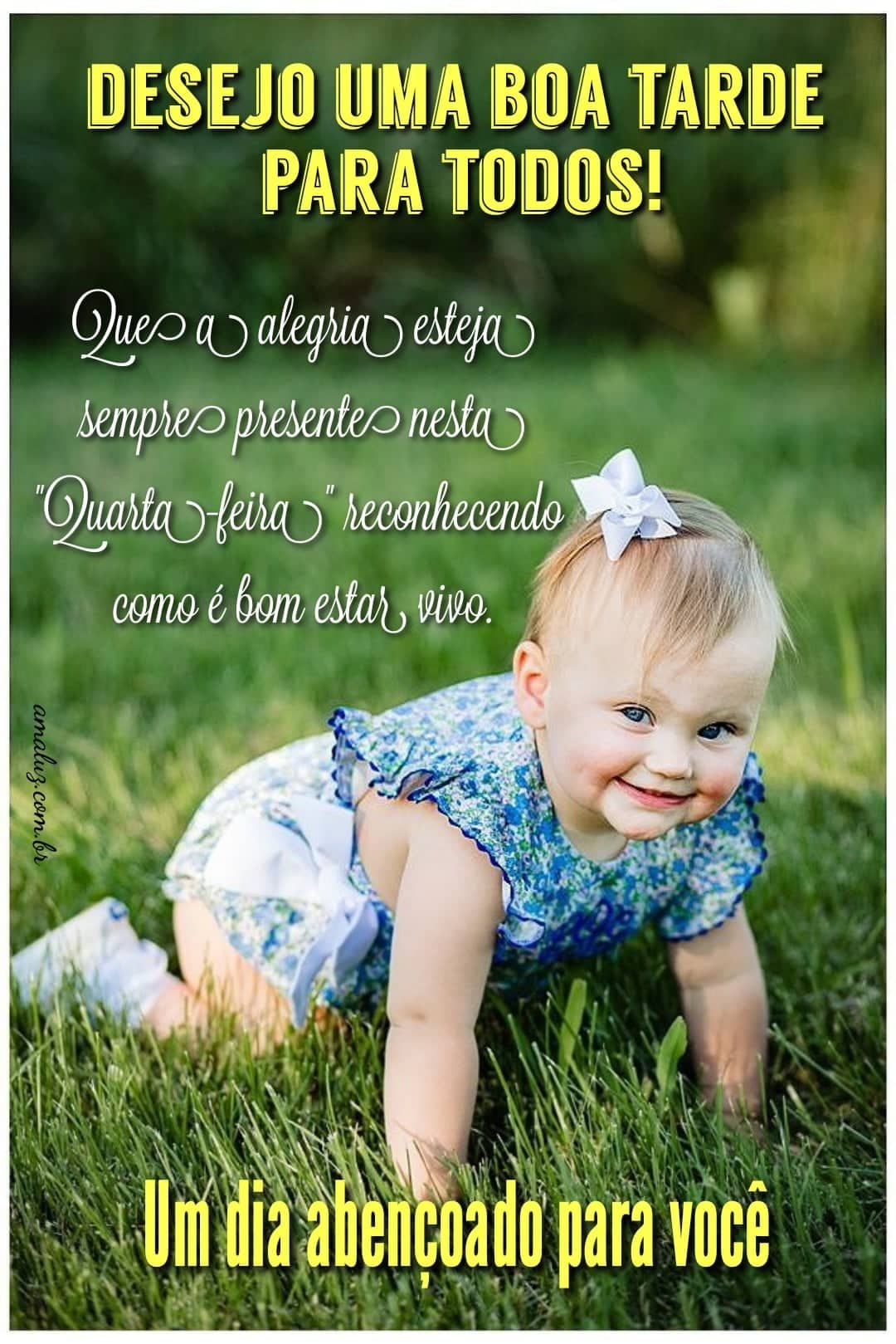 Desejo uma boa tarde para todos