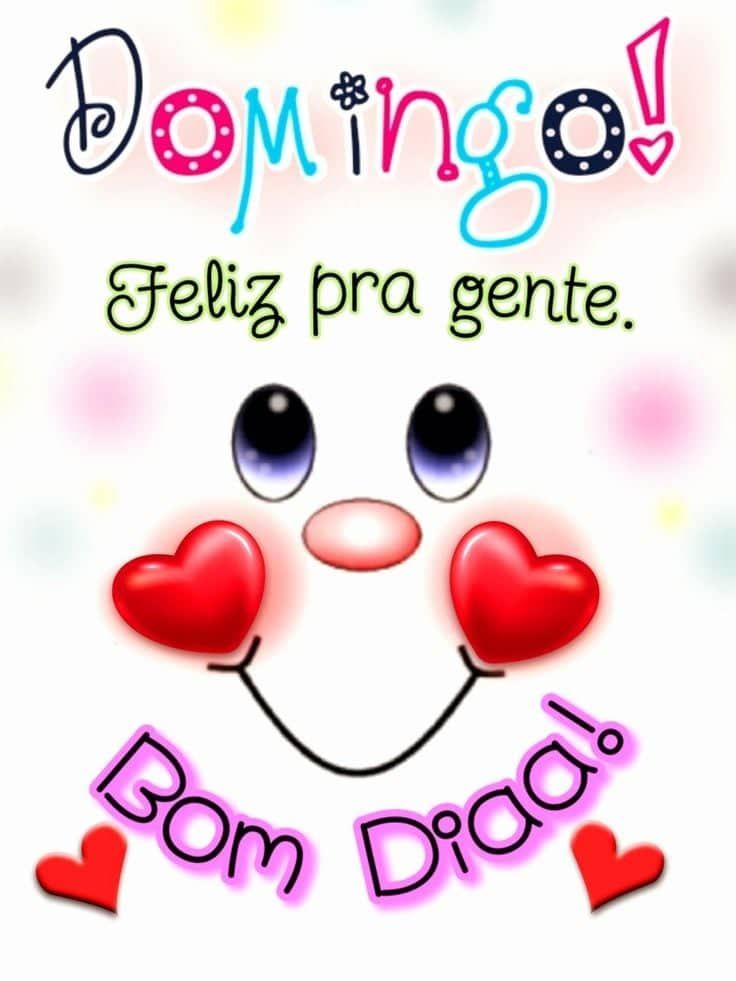 Domingo feliz para a gente