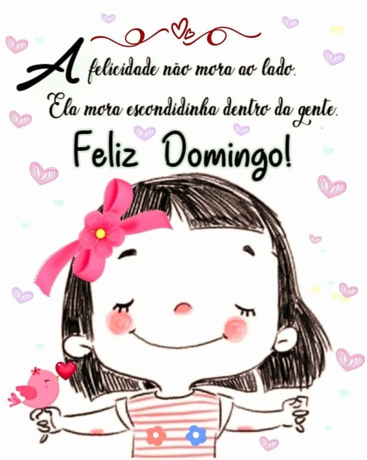 Feliz domingo aproveite seu dia