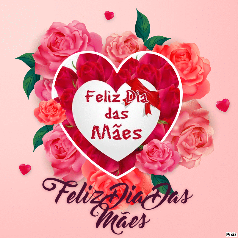 Gifs de flores para o dia das mães