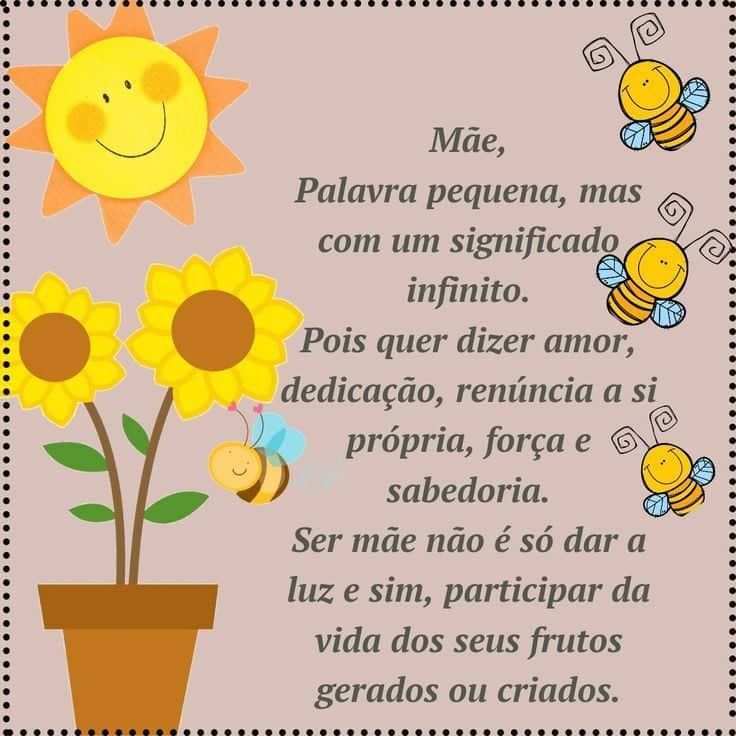 Imagens com homensagens para as mães