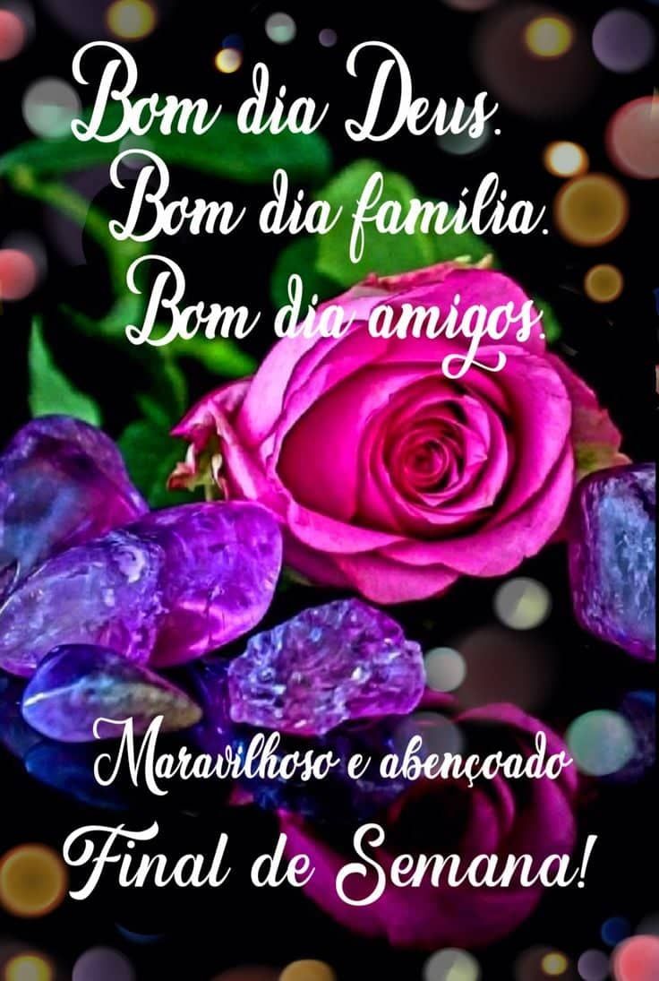 Maravilhoso e abençoado final de semana