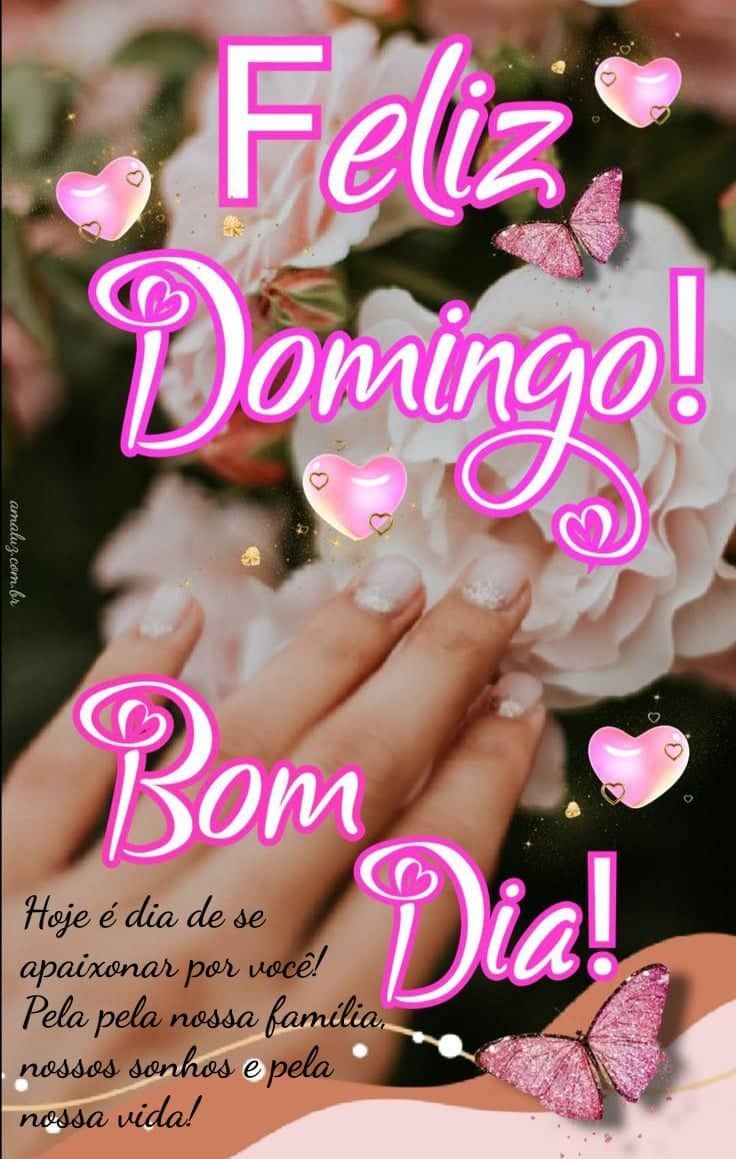 Mensagens de bom dia domingo para família