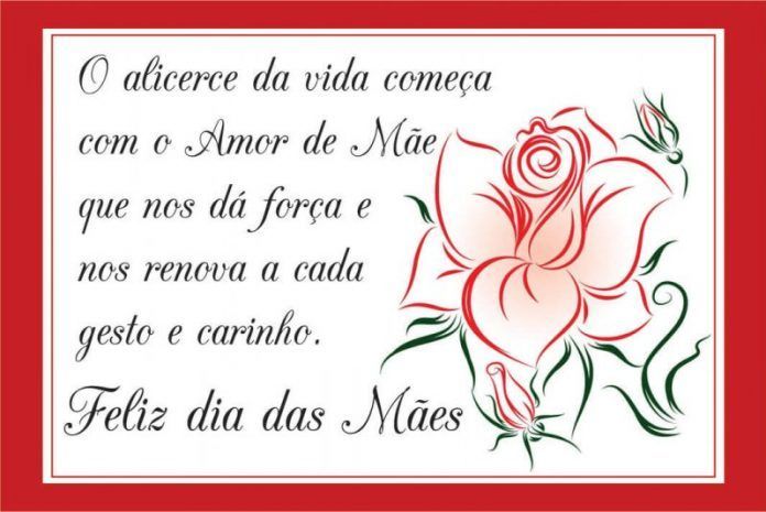 Mensagens feliz dia das mães