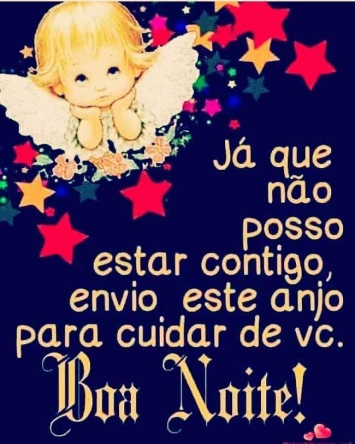 Não posso estar com você mas te desejo uma boa noite
