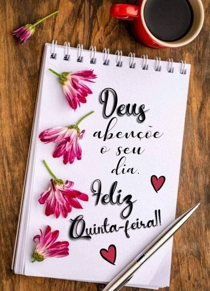 Que Deus abençoe seu dia feliz quinta feira
