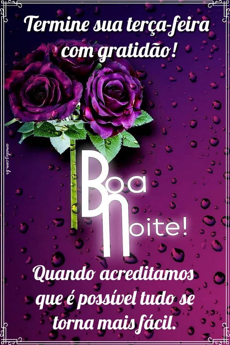 Termine sua terça feira com gratidão