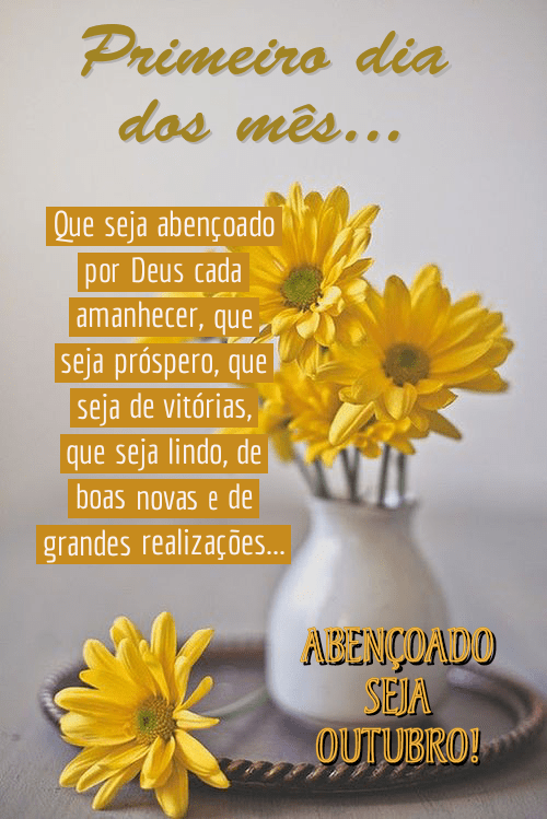 Primeiro dia do mês