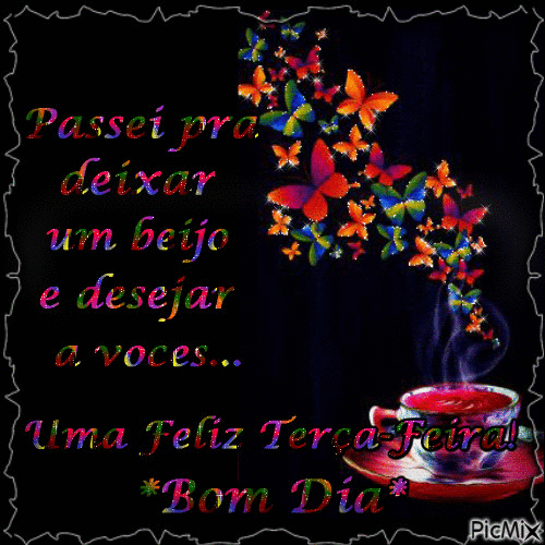 Passei pra deixar um beijo