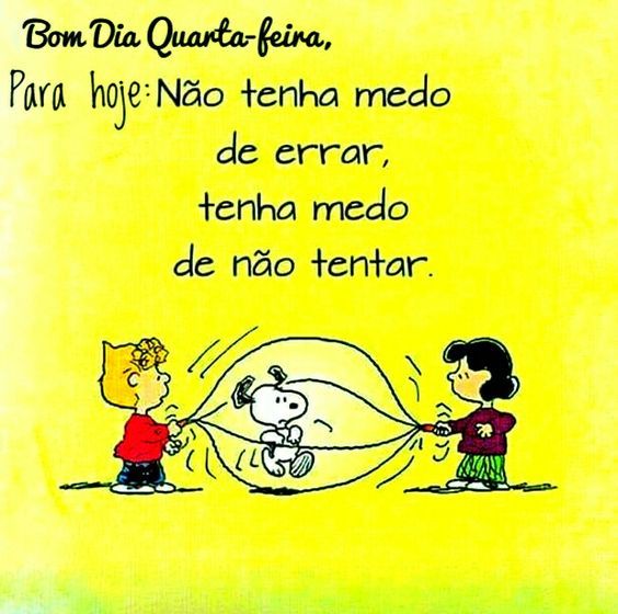 Não tenha medo de errar