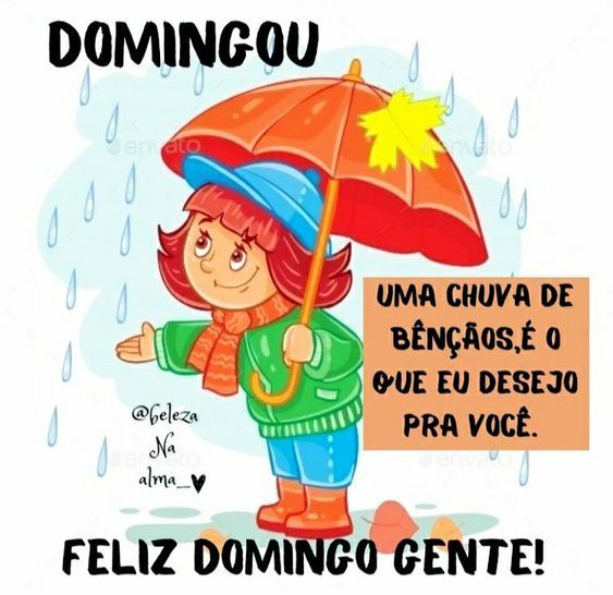 Uma chuva de bênçãos pra você