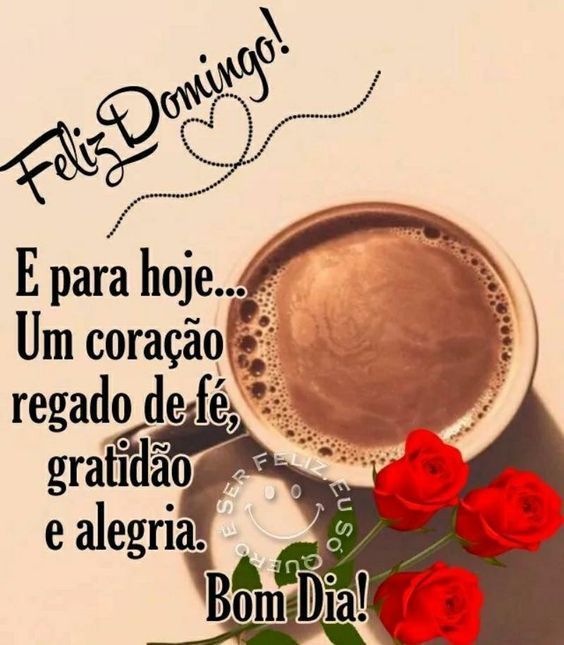 Feliz domingo para hoje