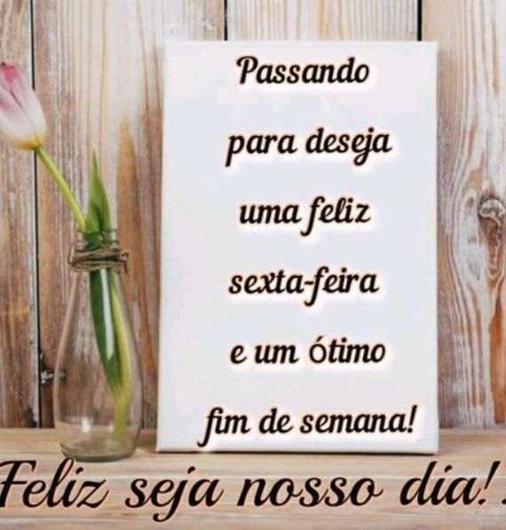 Desejar uma feliz sexta