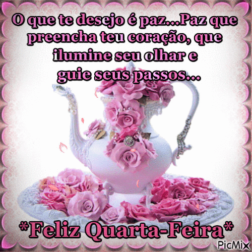 O que te desejo é paz