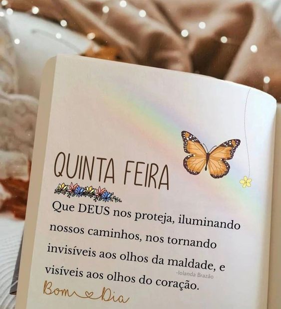 Quinta-feira Deus nos proteja