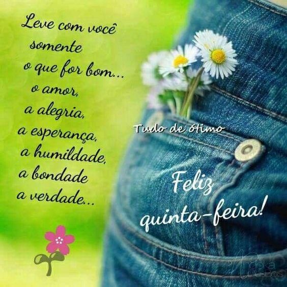 Leve com você somente o bem