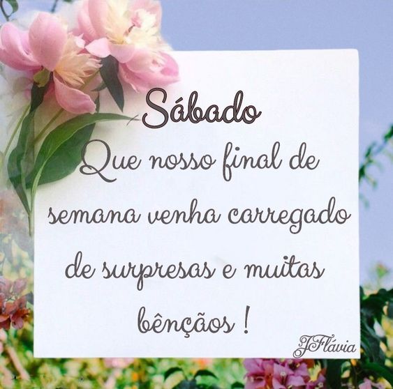 Nosso final de semana