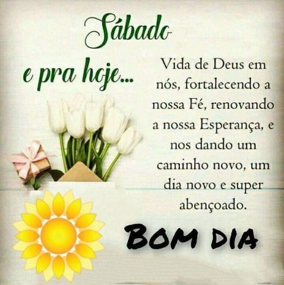 Novo dia super abençoado