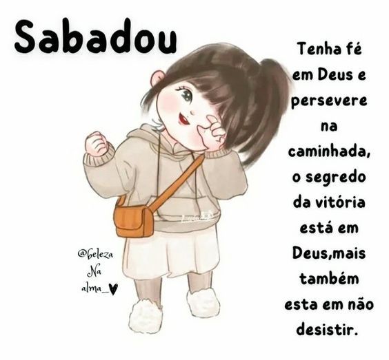 Sabadou tenha fé em Deus