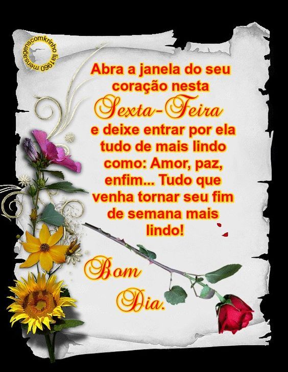 Fim de semana mais lindo