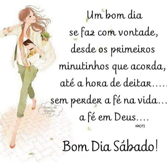 Um bom dia com vontade