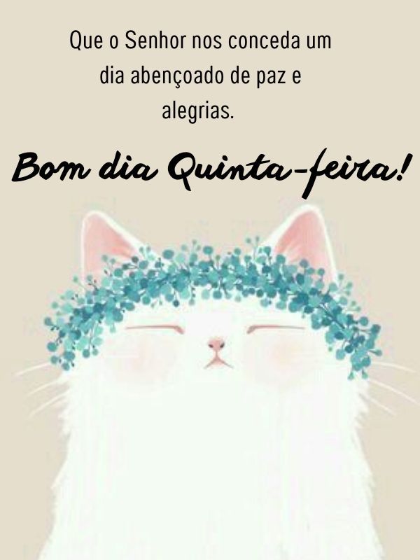 Bom dia quinta-feira abençoado