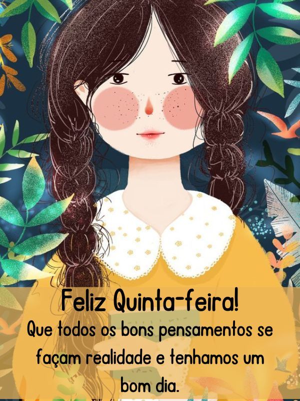 Bom dia quinta-feira pensamentos