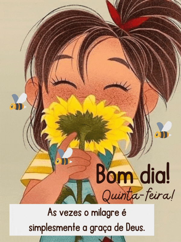 Bom dia quinta-feira milagres
