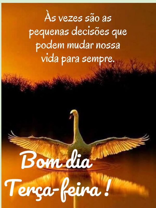 Bom dia terça feira abençoada decisões