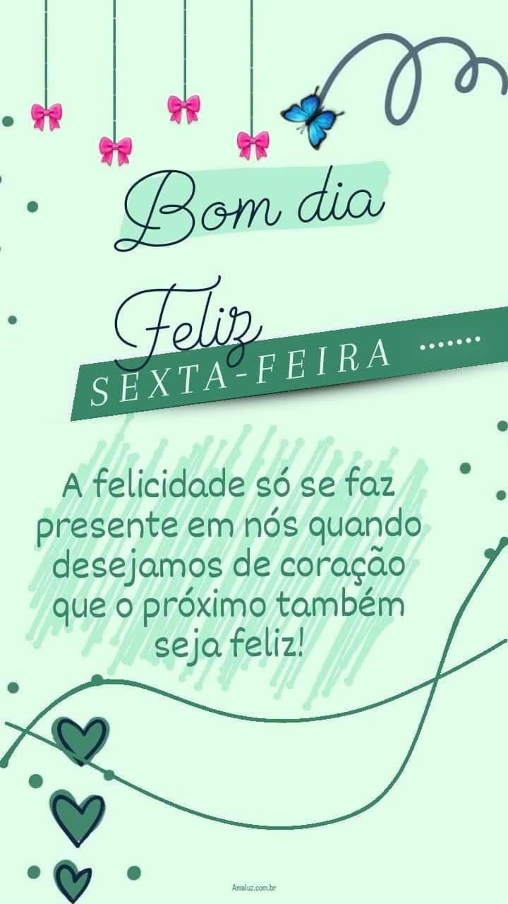 Imagens de bom dia sexta-feira para desejar no Instagram