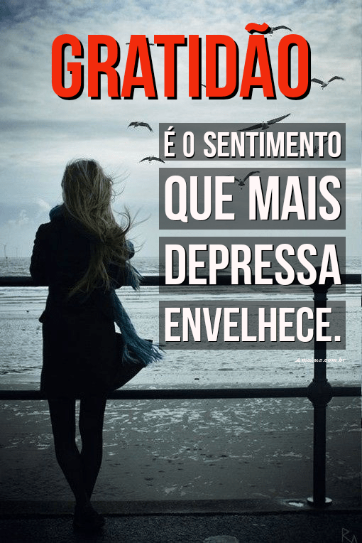 Que a nossa gratidão nunca envelheça