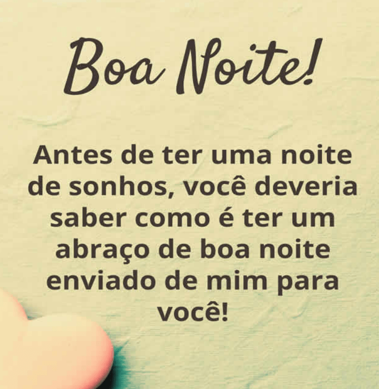 Imagens de boa noite com carinho