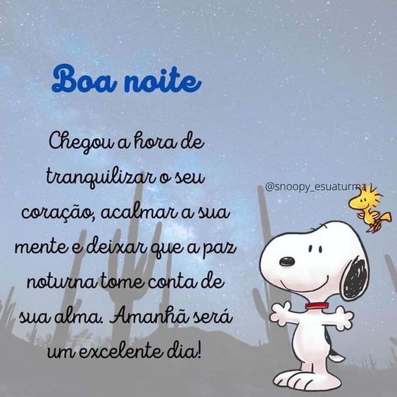 Chegou a hora de tranquilizar