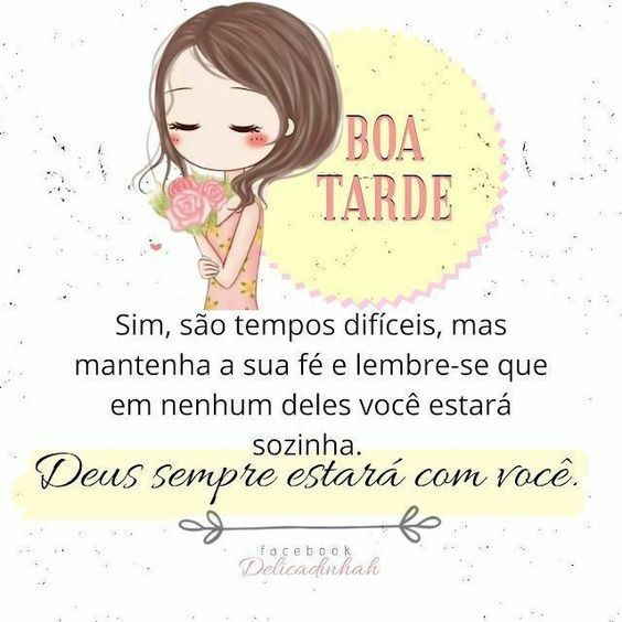 Deus sempre estará com você