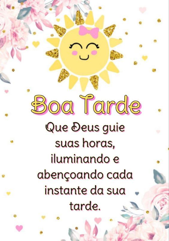 Boa tarde Deus abençoando