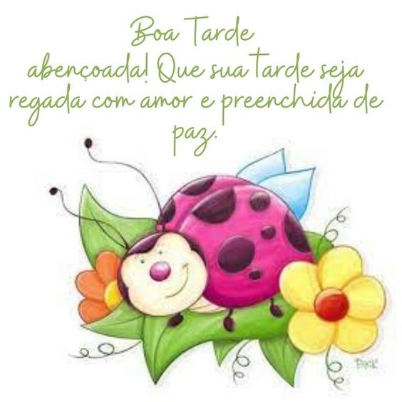 Boa tarde abençoada com amor