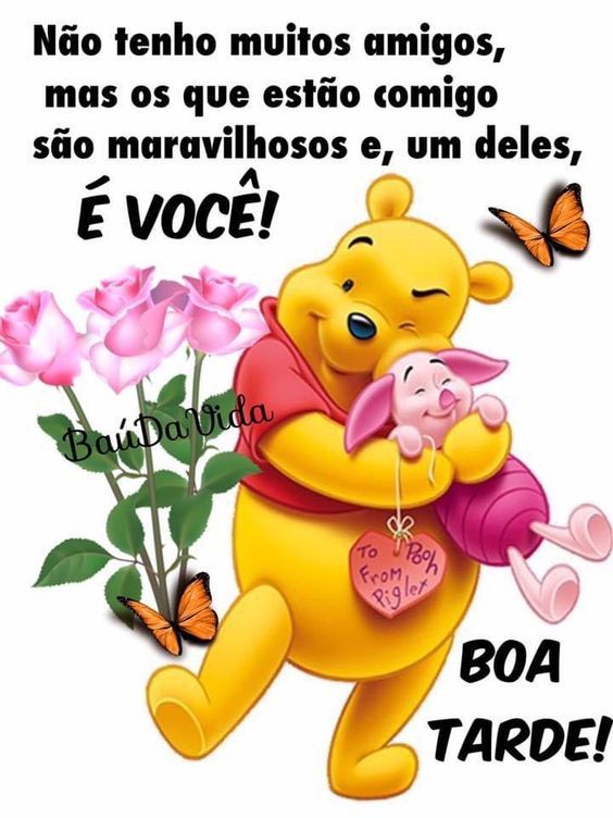Boa tarde amigos maravilhosos