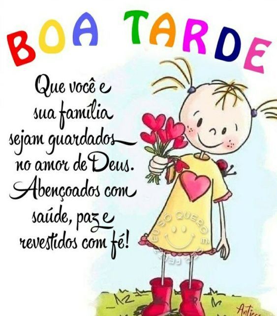 Boa tarde você e sua família