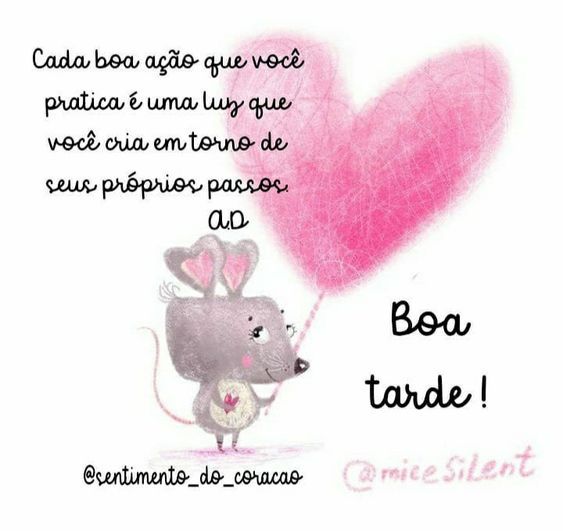 Cada boa ação que pratica