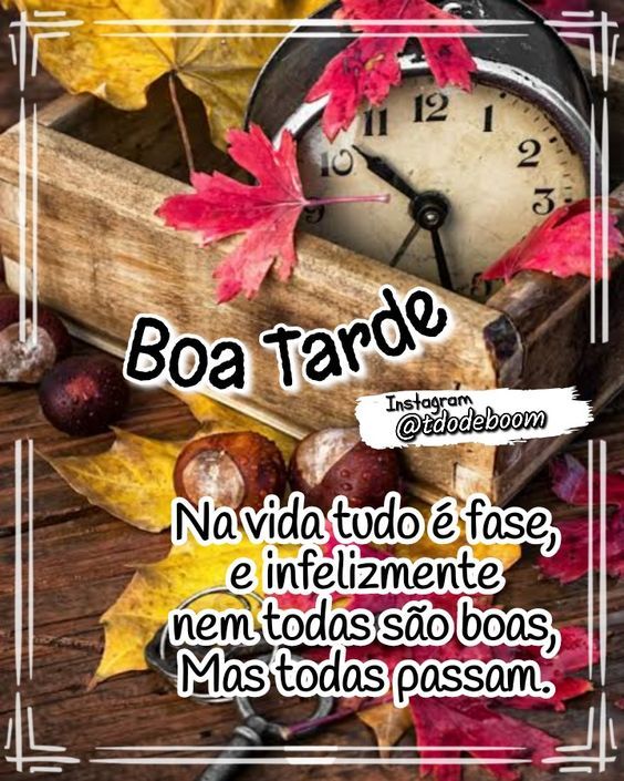 Na vida tudo é fase