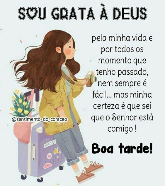 Sou grata a Deus pela vida