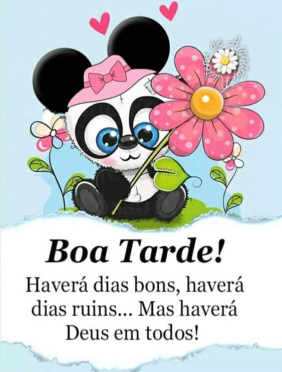 Boa tarde haverá Deus em todos