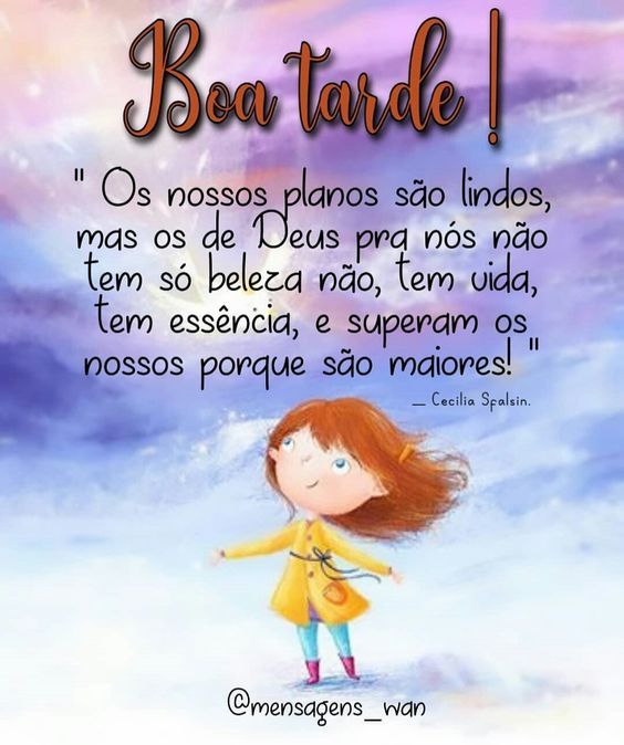 Os nossos planos são lindos