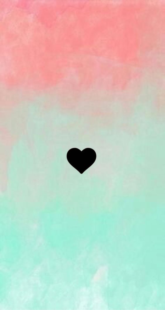 plano de fundo coração preto 