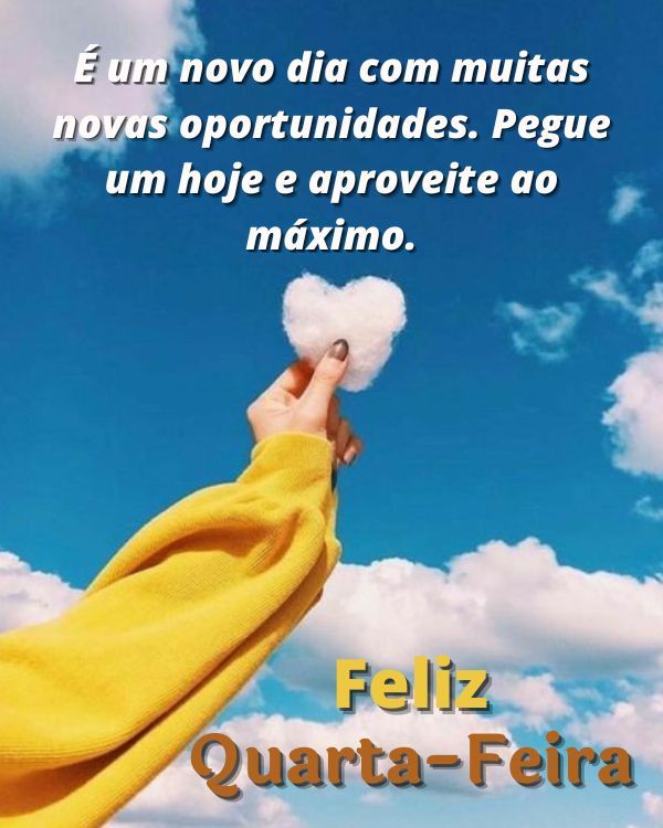 Um novo dia com novas oportunidades