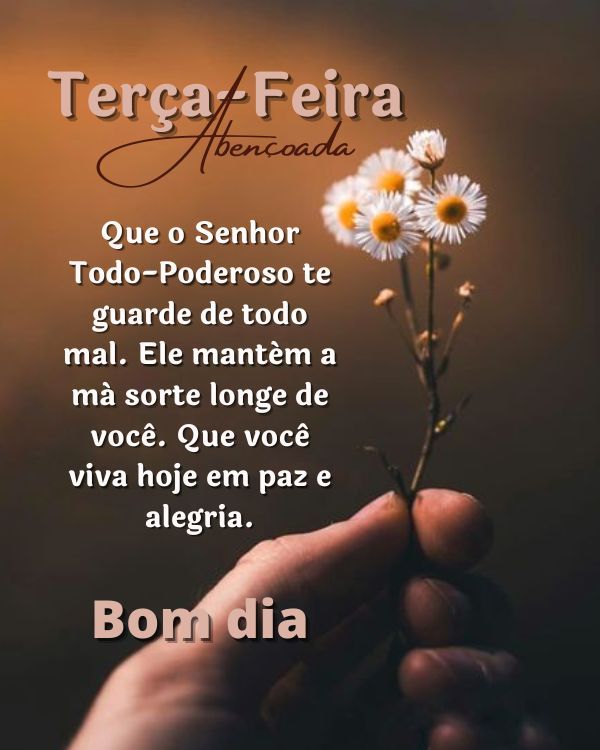 Que os senhor e guarde e te proteja