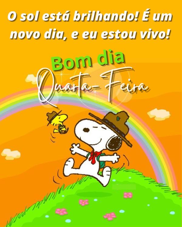 É um novo dia e eu estou vivo