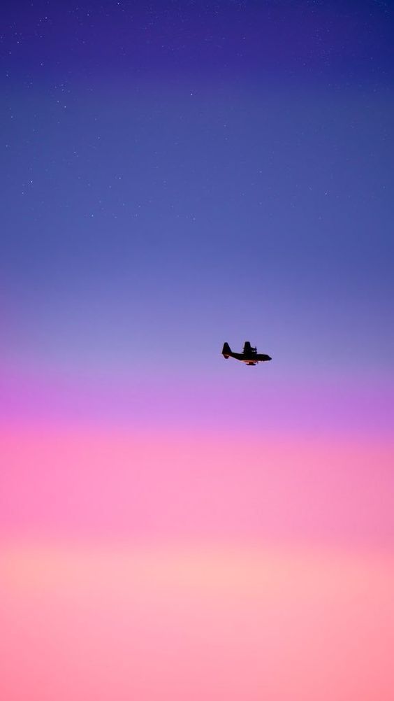 Wallpaper avião no céu