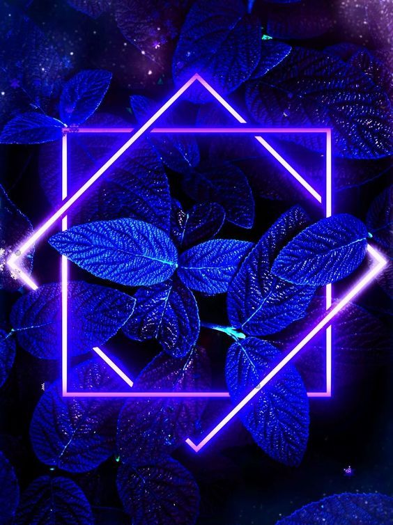 Wallpaper neon 3d